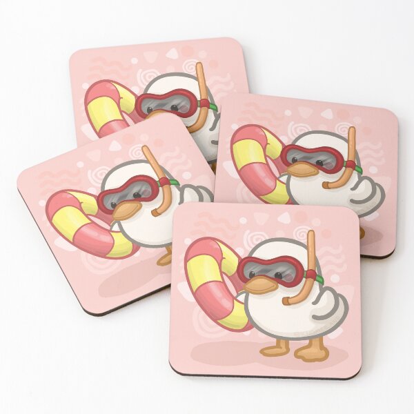 Item preview, Duck Wearing a Snorkeling Gear  designed and sold by Khotekmei.