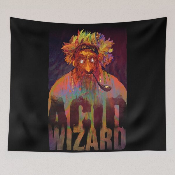 Item preview, Acid Wizard designed and sold by SLOTH-SQUAD.