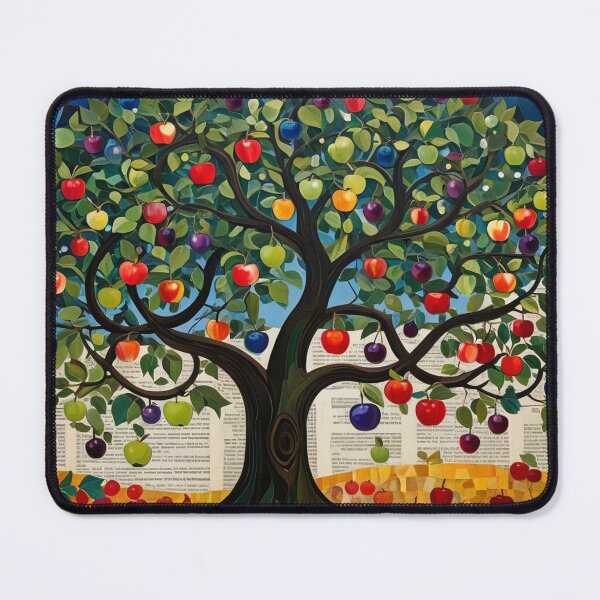 Item preview, Tree of Colorful Apples designed and sold by M-Y-A-R-T-.