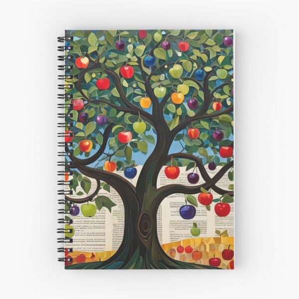 Item preview, Tree of Colorful Apples designed and sold by M-Y-A-R-T-.