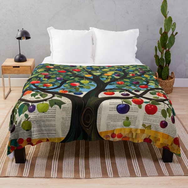 Item preview, Tree of Colorful Apples designed and sold by M-Y-A-R-T-.