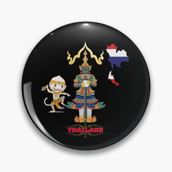 Item preview, Ravana & Hanuman of Thailand designed and sold by OPTHAILAND.
