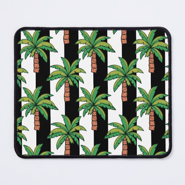 Item preview, Striped Palm Trees Pattern Design designed and sold by PatternTitan.