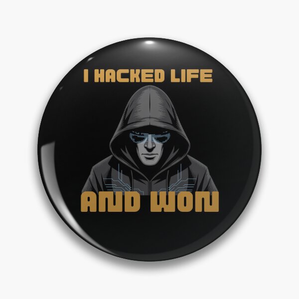 Artikelvorschau, Ich habe das Leben gehackt und gewonnen.. Lustiges Hacker-Glitch-Shirt entworfen und verkauft von JAGA-ALIME.