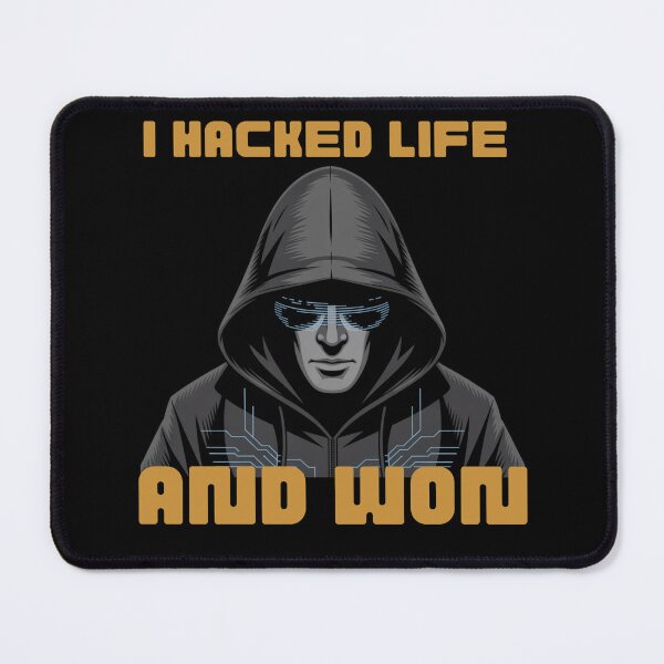 Artikelvorschau, Ich habe das Leben gehackt und gewonnen.. Lustiges Hacker-Glitch-Shirt entworfen und verkauft von JAGA-ALIME.