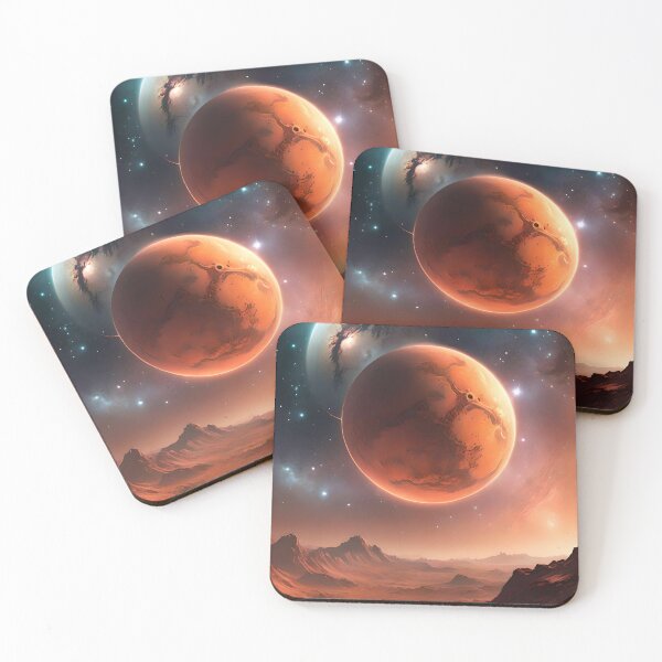 Item preview, Beautiful space and Mars 2 designed and sold by SanchillShop.