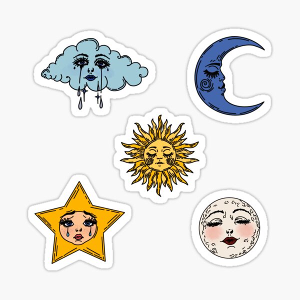 Item preview, Boho sticker pack designed and sold by TheStickerooCrew.