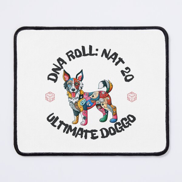 Item preview, DNA Nat 20 Doggo T-shirt designed and sold by MuttsMeowers.