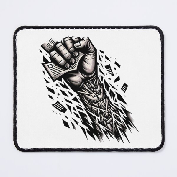 Item preview, Mechanical Hand, Shattered Documents designed and sold by Iuqiune.