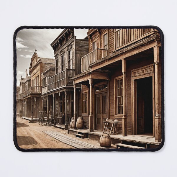 Item preview, Desolate Western City designed and sold by M-Y-A-R-T-.