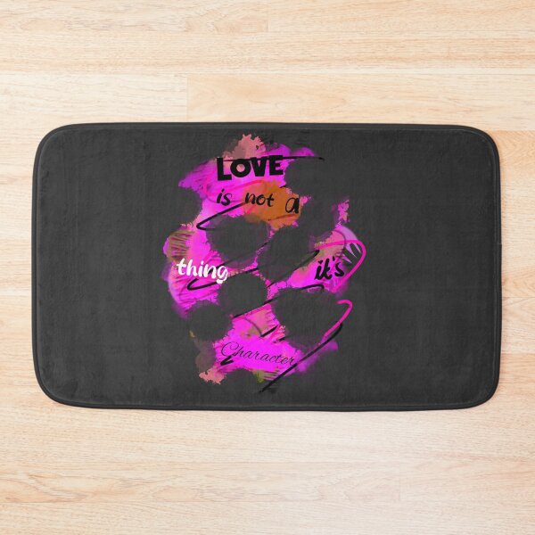 Item preview, Love Is Not A Thing It’s Character Gifts designed and sold by MsArtyCrafts.
