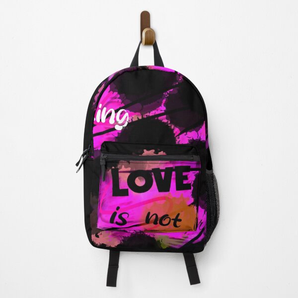 Item preview, Love Is Not A Thing It’s Character Gifts designed and sold by MsArtyCrafts.