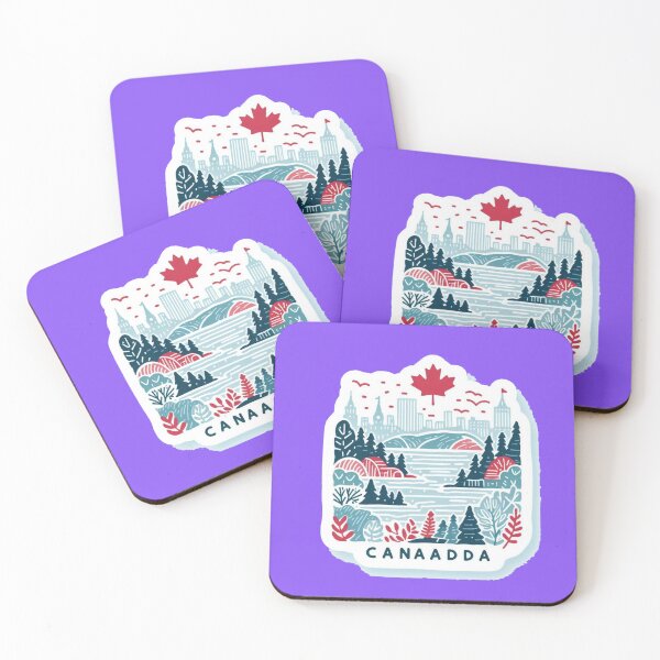 Item preview,  Parliament & Lake Shore Canada Minimalist Watercolor Sticker,  designed and sold by PaintMeWorld.