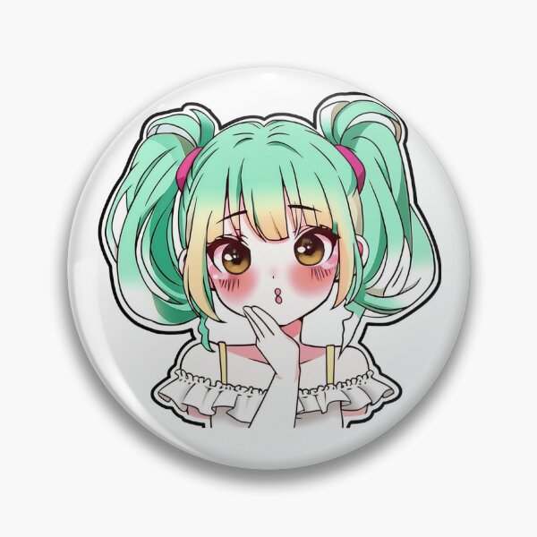 Item preview, Kissy Face Phoebe  designed and sold by Homelesssquid's Stickers & More.
