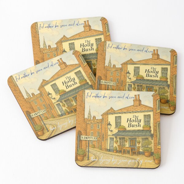 Item preview, Hampstead pub with lyrics designed and sold by RennlyDesigns.