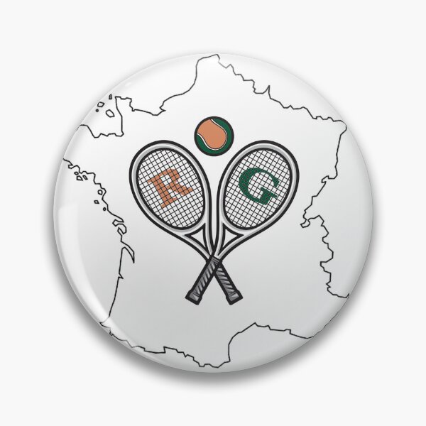 Item preview, Roland Garros Map designed and sold by Sphairistike.