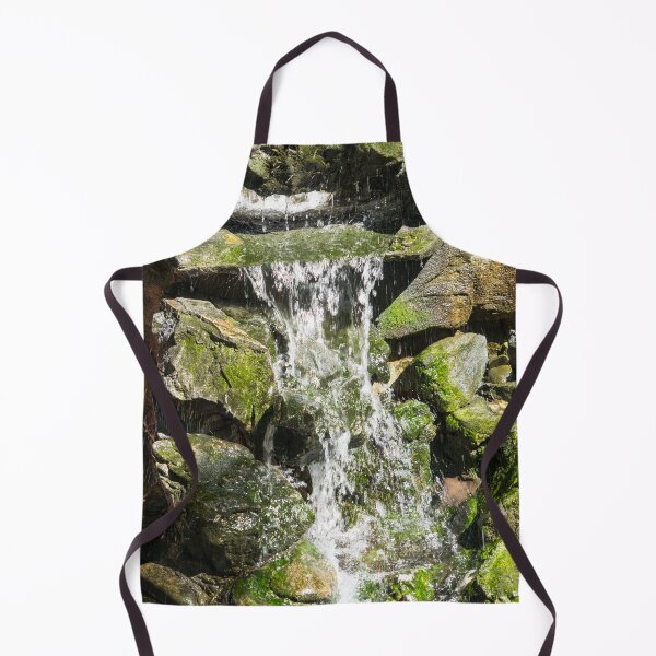Item preview, Sunlit Waterfall Fountain with Rainbowed Splashes designed and sold by Georgia Mizuleva.