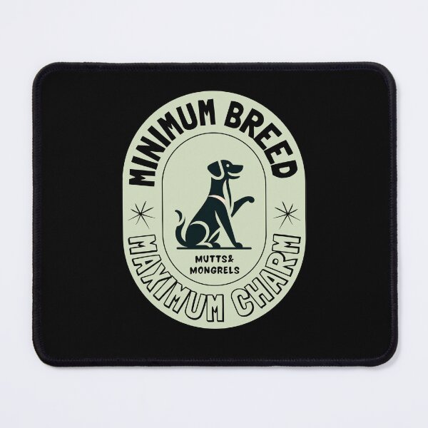 Item preview, Minimum Breed, Maximum Charm Dog T Shirt designed and sold by MuttsMeowers.
