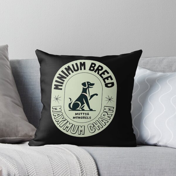 Item preview, Minimum Breed, Maximum Charm Dog T Shirt designed and sold by MuttsMeowers.