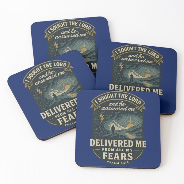 Item preview, Psalm 34:4 – Delivered from All My Fears designed and sold by SimplySelim.