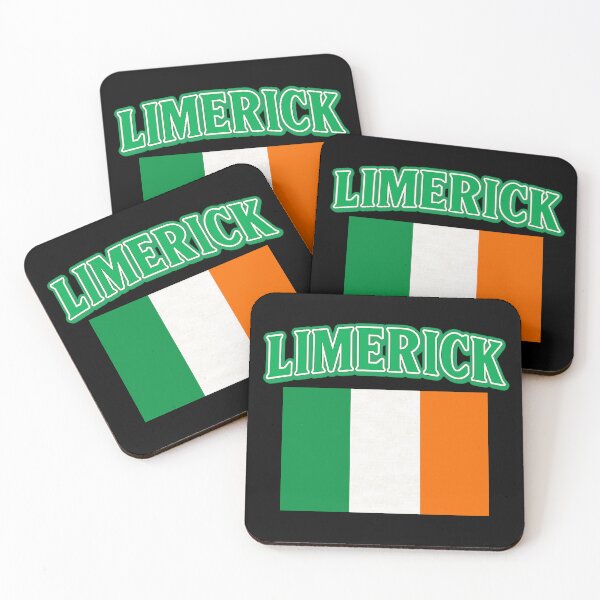 Item preview, Limerick County Limerick Ireland with Irish Flag designed and sold by OliDesigns.