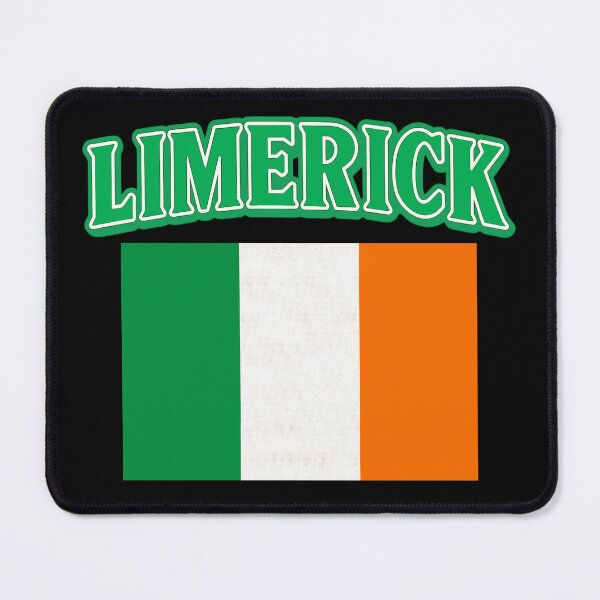 Item preview, Limerick County Limerick Ireland with Irish Flag designed and sold by OliDesigns.
