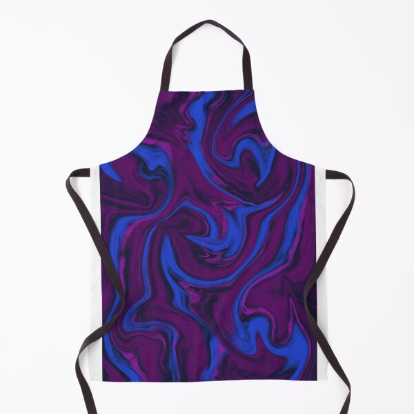 Item preview, Blue and Purple Fluid Contemporary Abstract Art Design designed and sold by Abstract65.