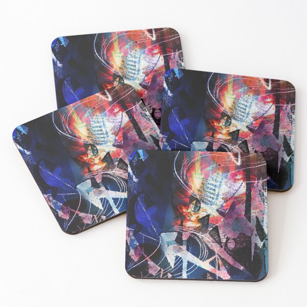 Item preview, Abstract organic geometry Nature at Night designed and sold by NickDedidis.