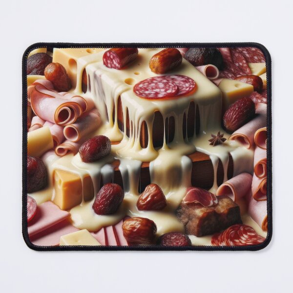 Item preview, Cheese raclette streetwear and accessories designed and sold by Angry-Wears.