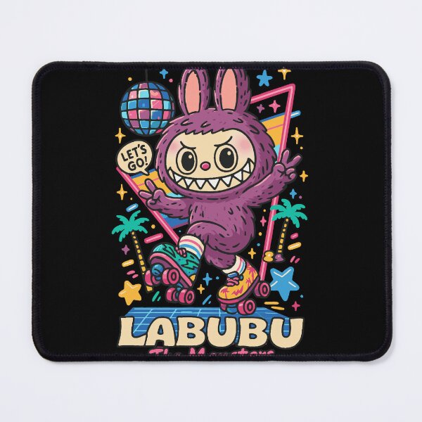 Item preview, Labubu – 80s Roller Rink Vibes designed and sold by Opine.
