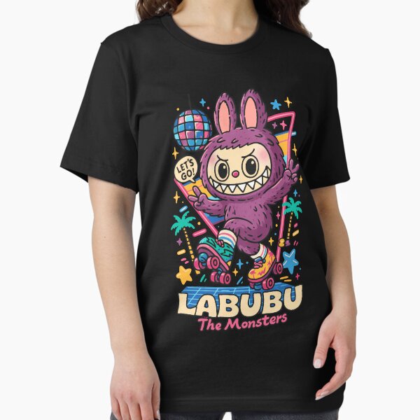Item preview, Labubu – 80s Roller Rink Vibes designed and sold by Opine.