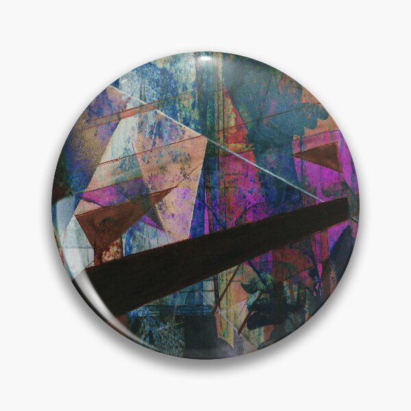 Item preview, Abstract geometric painting designed and sold by NickDedidis.