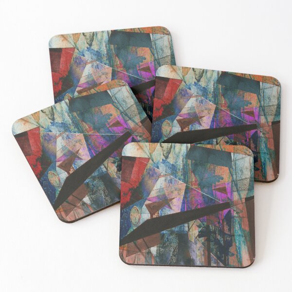 Item preview, Abstract geometric painting designed and sold by NickDedidis.