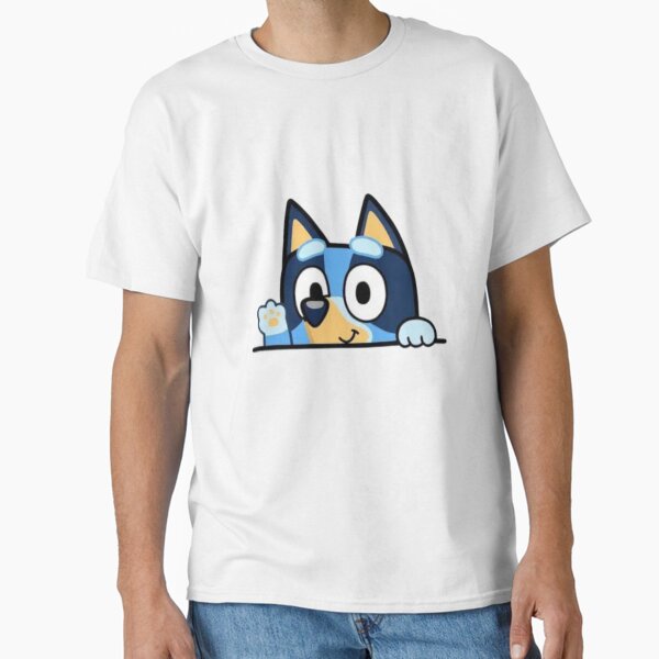 Item preview, Peeking Bluey designed and sold by blueyeeti.