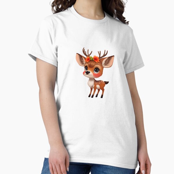 Item preview, Floral deer sticker. designed and sold by Vegasstickers.