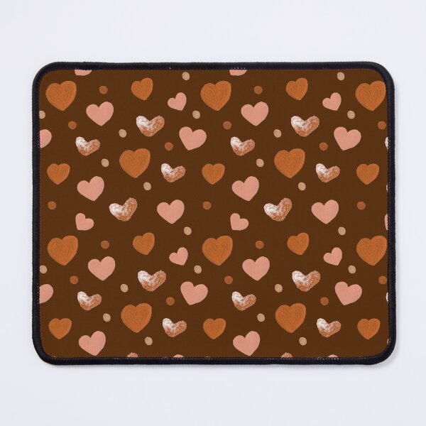 Item preview, Romantic hearts - Orange and brown designed and sold by Kaushlydraw.