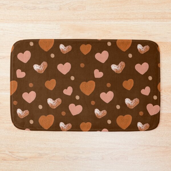Item preview, Romantic hearts - Orange and brown  designed and sold by Kaushlydraw.
