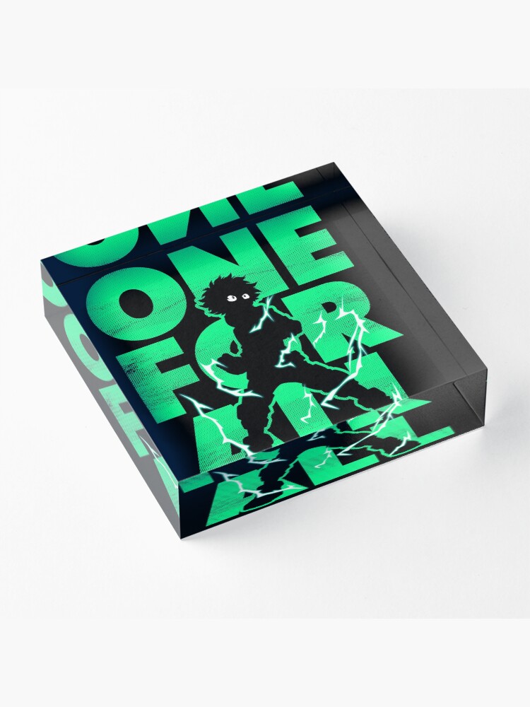 Alternate view of One for all Deku Acrylic Block