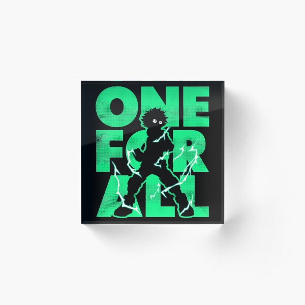 One for all Deku Acrylic Block