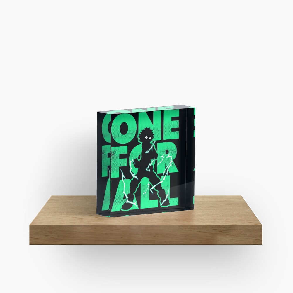 One for all Deku Acrylic Block