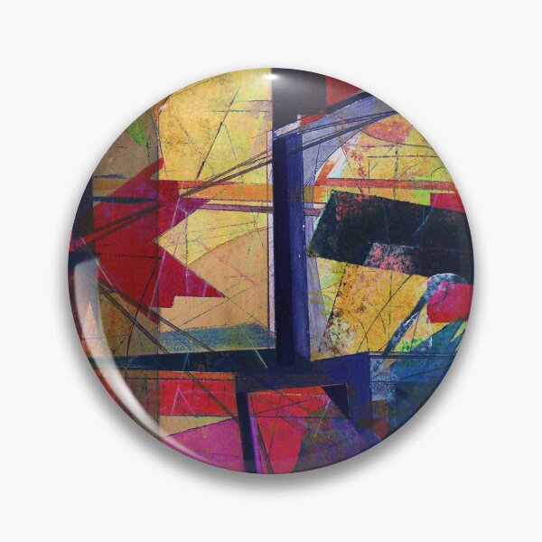 Item preview, Abstract geometric painting designed and sold by NickDedidis.