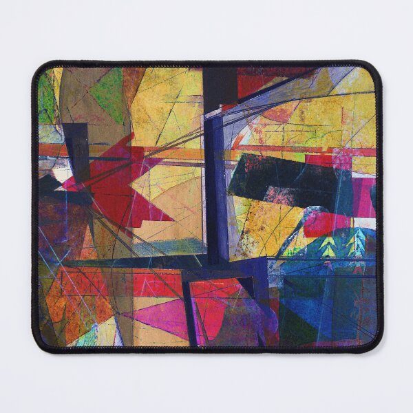 Item preview, Abstract geometric painting designed and sold by NickDedidis.