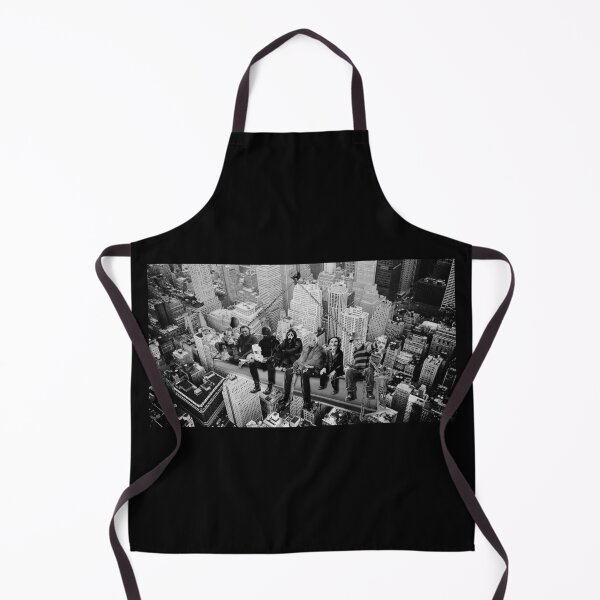 Item preview, Horror Movie Characters Eating Lunch Together Black and White designed and sold by Iiswaz.