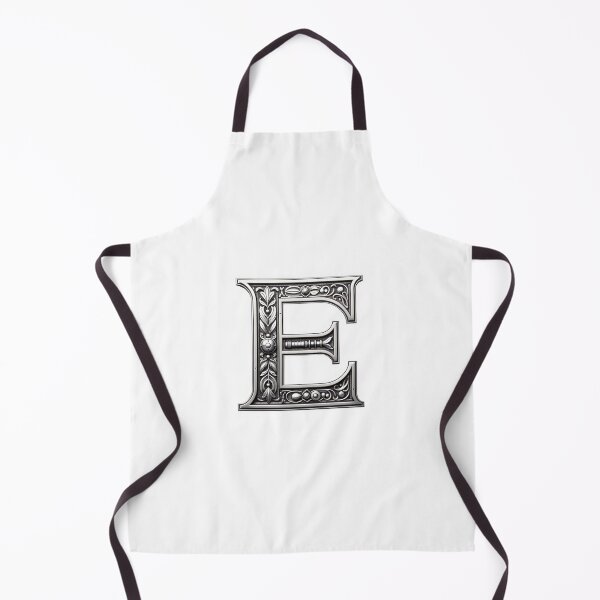 Item preview, Metal and decorated capital letter E with unique pattern designed and sold by Underwoood.