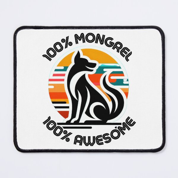 Item preview, 100% Awesome Dog T-shirt designed and sold by MuttsMeowers.