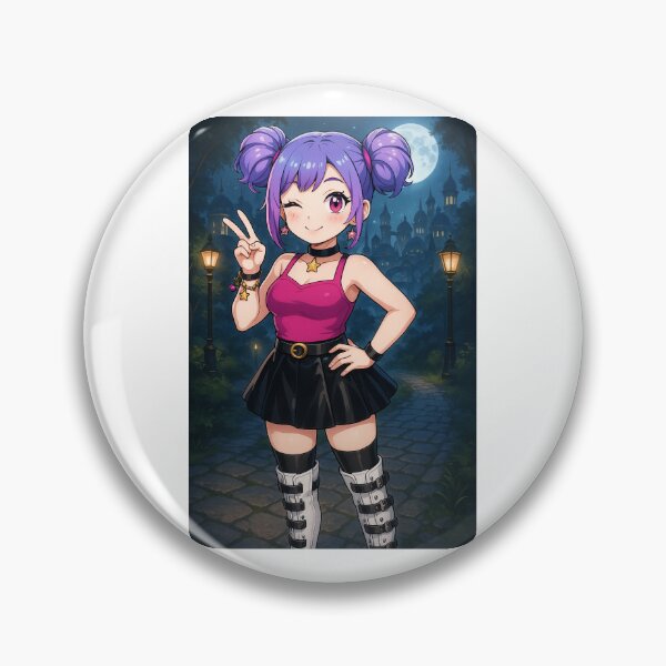 Item preview, Amy in the City at Night designed and sold by Homelesssquid's Stickers & More.