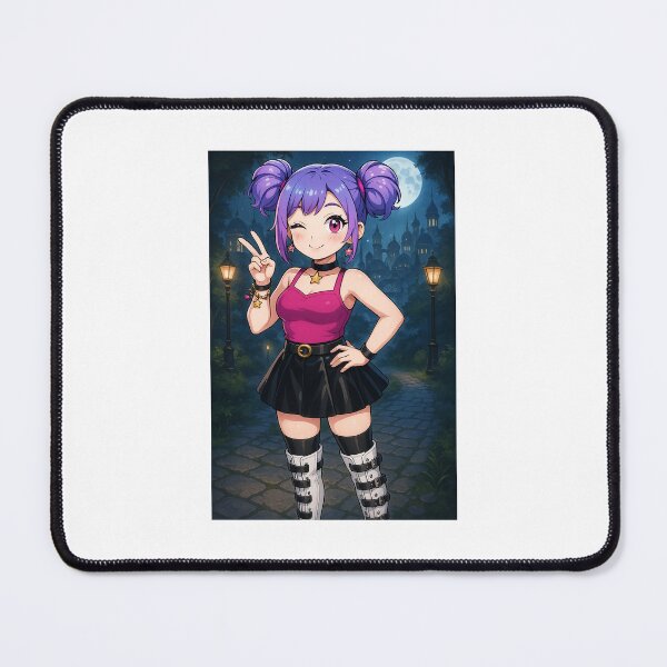 Item preview, Amy in the City at Night designed and sold by Homelesssquid's Stickers & More.