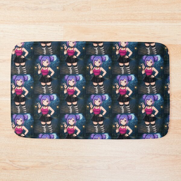 Item preview, Amy in the City at Night designed and sold by Homelesssquid's Stickers & More.