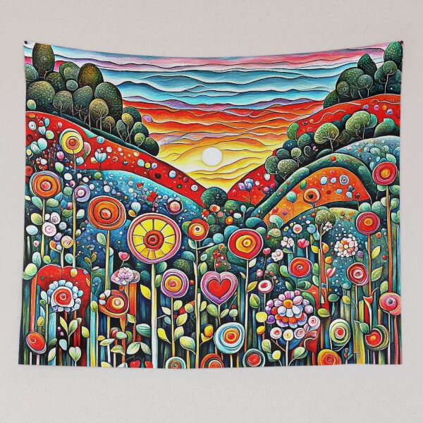 Item preview, Hearts and Flowers 4 designed and sold by George Hutton Hunter.
