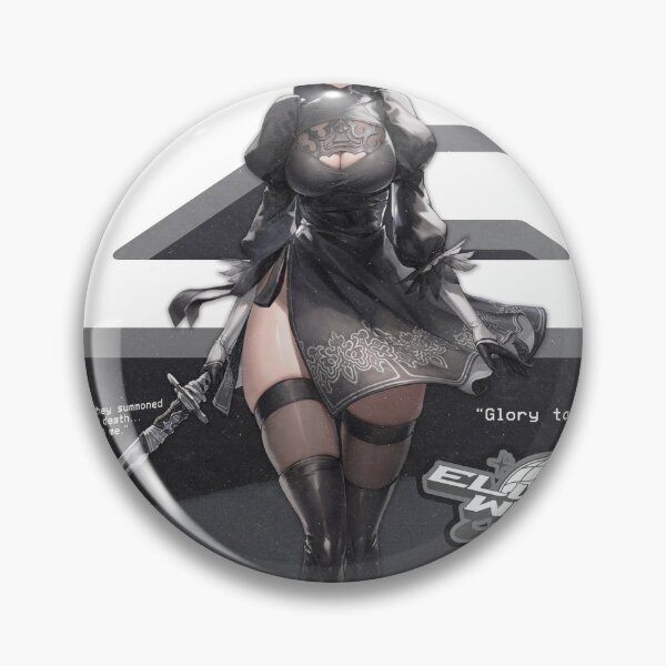 Aperçu de l'œuvre Tirage d'art Nier Automata YoRHa 2B | Série Elusive World créée et vendue par Gorrows.